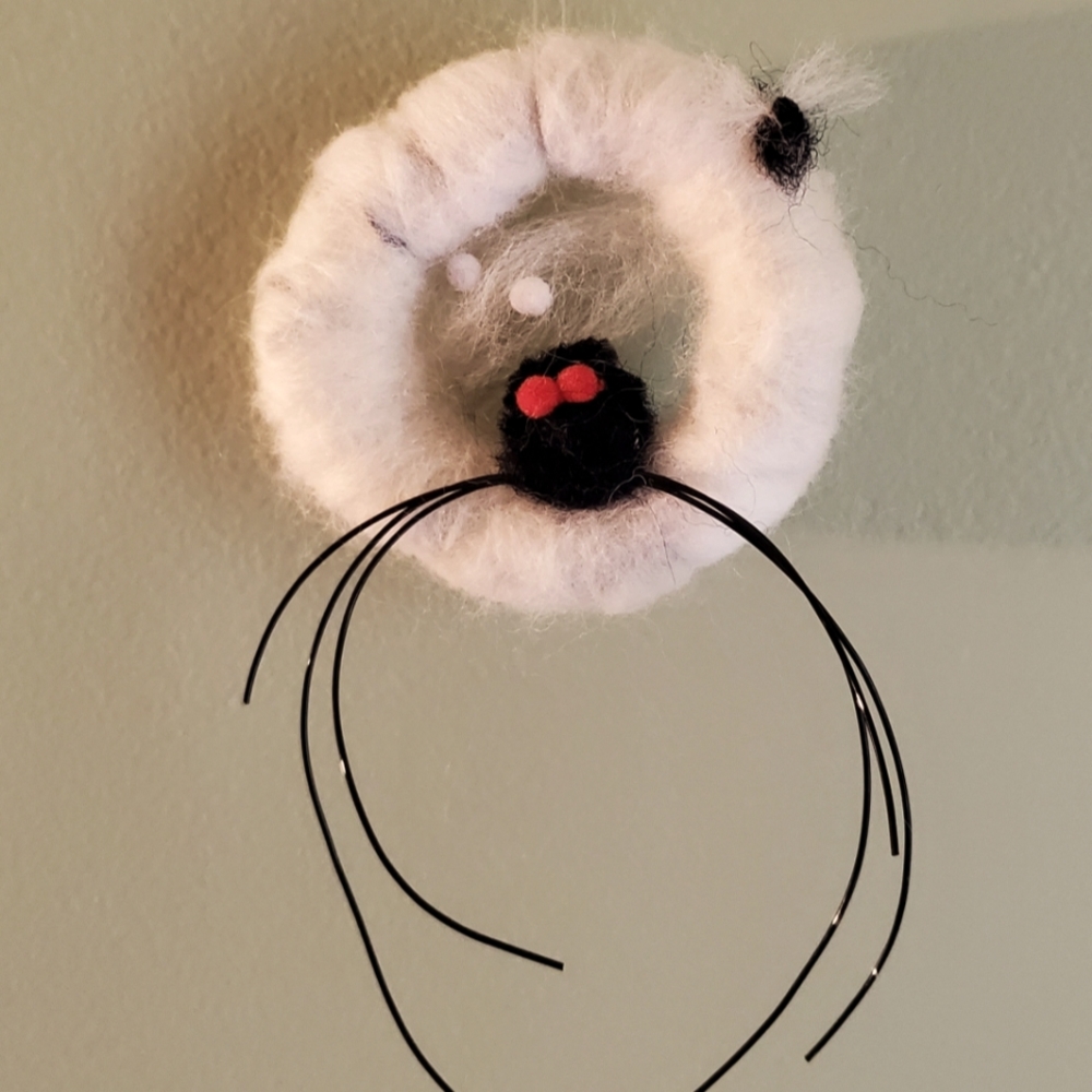 🕷 🕸 🕷 EEK! Wool Felt Hanging Spider Ornament🎃 Decor